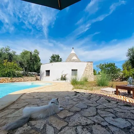 Villa Il Trullo Di Mya. Trullo Con Piscina Privata Ceglie Messapica